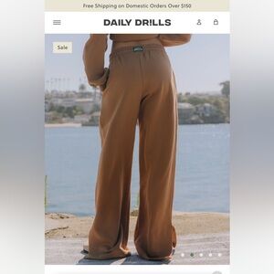 Daily Drills split hem Pants
